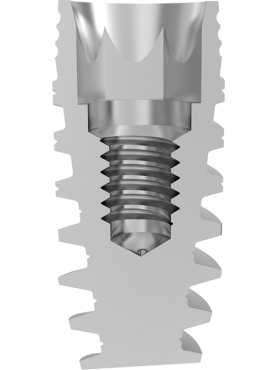 Implant LIKE A connectique  compatible NobelActive™ - RP (∅ 5mm)