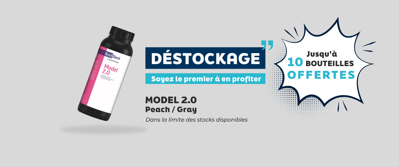 Offre spéciale résine NextDent Model 2.0